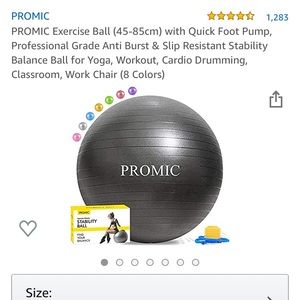 promic stability ball